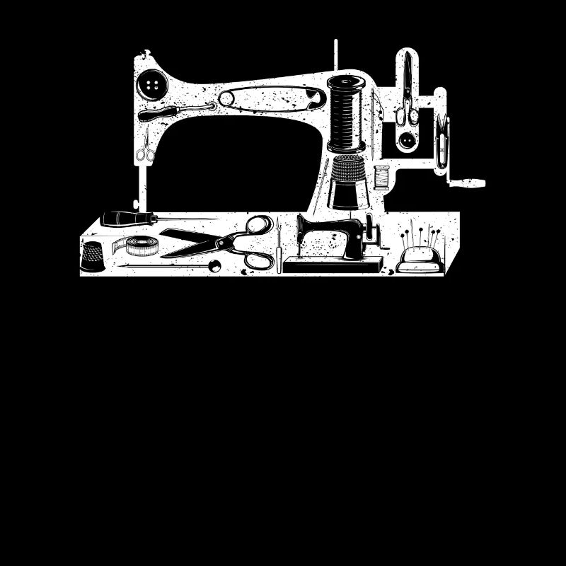 Quilting Tools Sewing Machine Silhouette Quilters