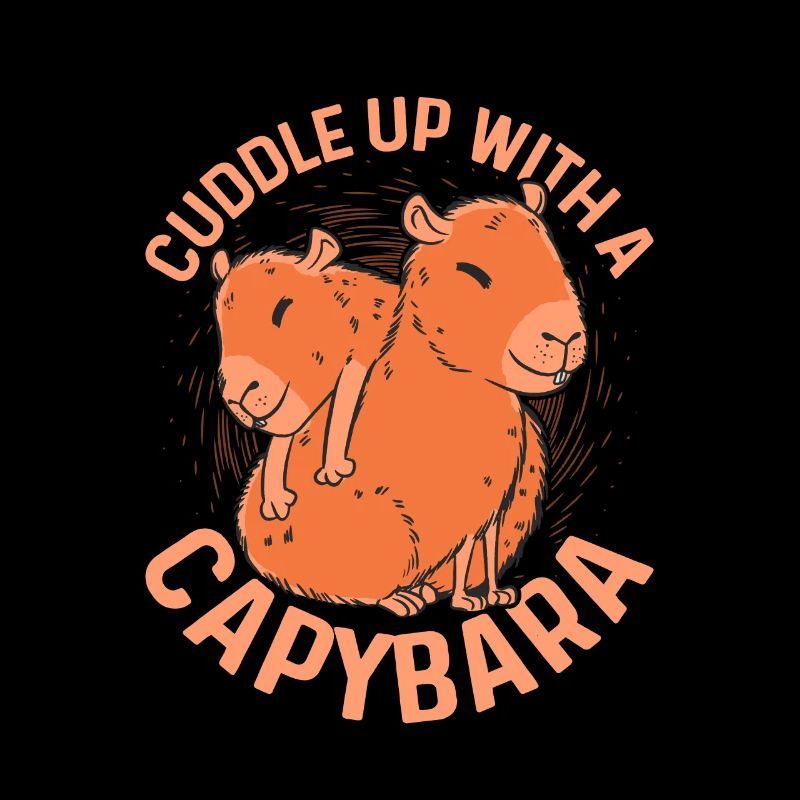 Cuddle Up With A Capybara Capibara Owner Mammal