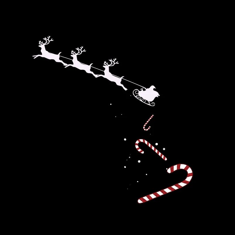 Le Père Noël arrive Bonbons Cannes de Noël