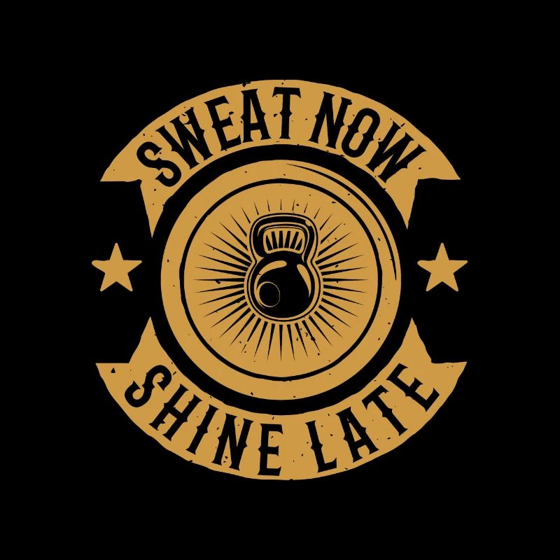 Sweat Now Shine Later Workout Training Weight Lift