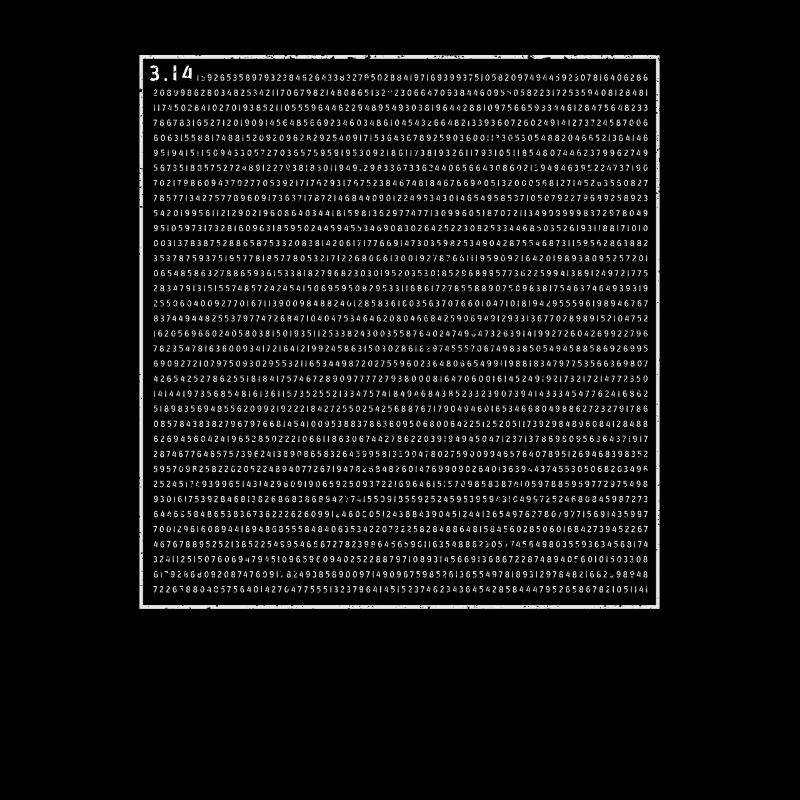 10000 chiffres Pi jour signe math amant math
