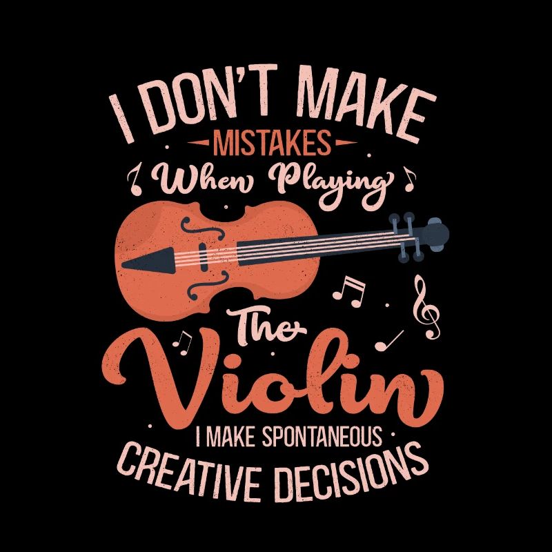 I Don't Make Mistakes When Playing The Violin Jazz