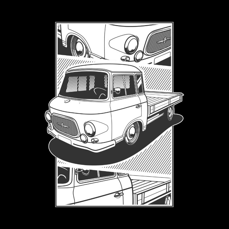 Barkas Flatbed B1000