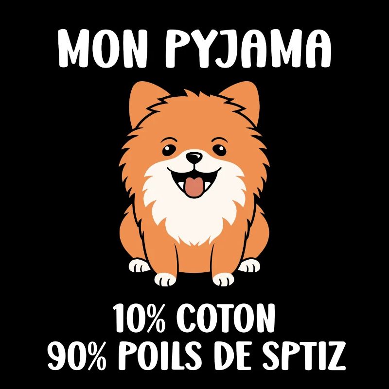 Humour chien Spitz