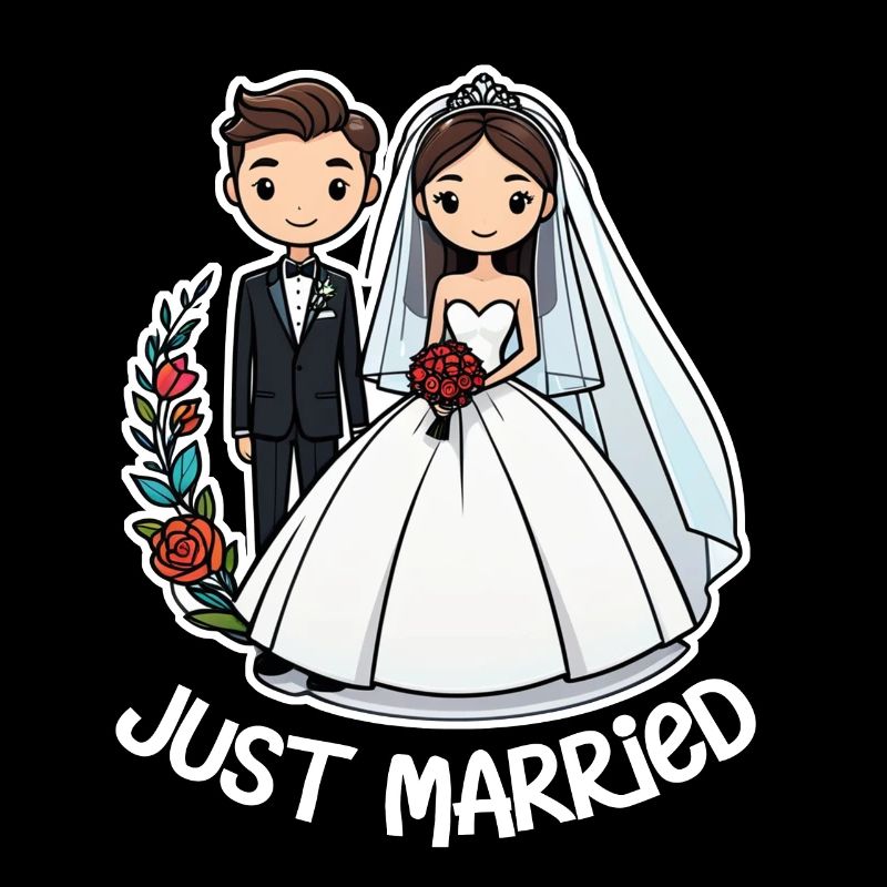 just married - pour mariage
