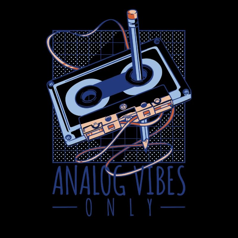Analog Vibes Only - Music Lover Gift