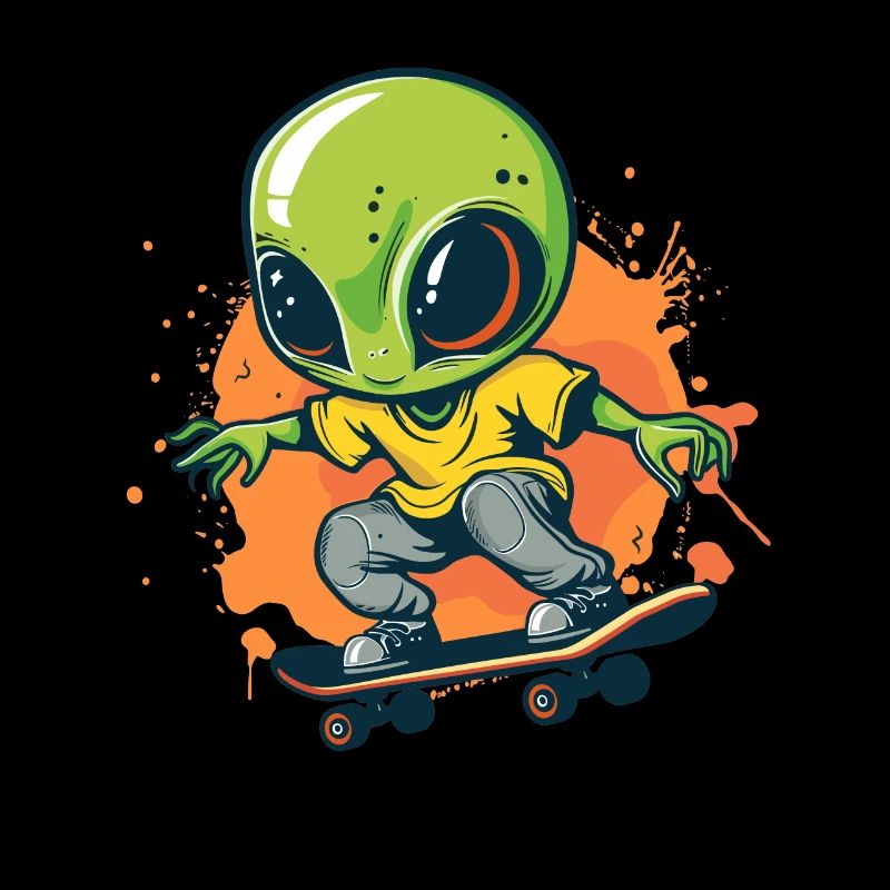 Skater Alien