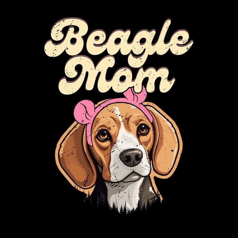 Beagle Maman Propriétaire de chien Chiot Beagles