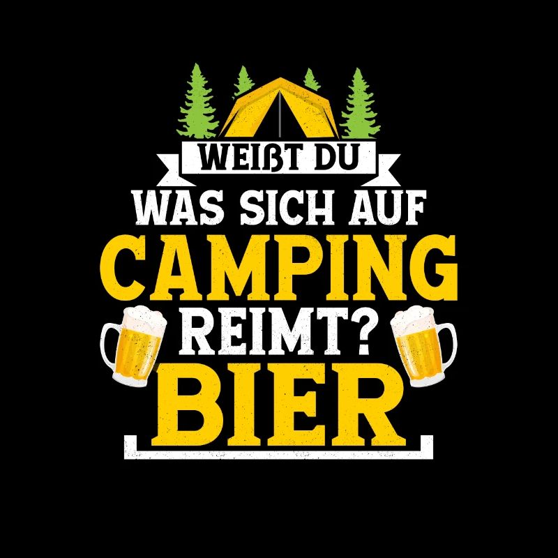 Do you know what rhymes with camping? Beer Camper