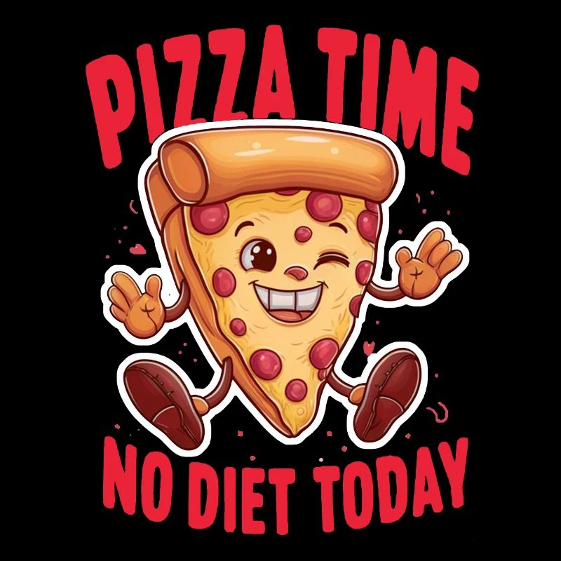 Pizza Time - Diet Humor