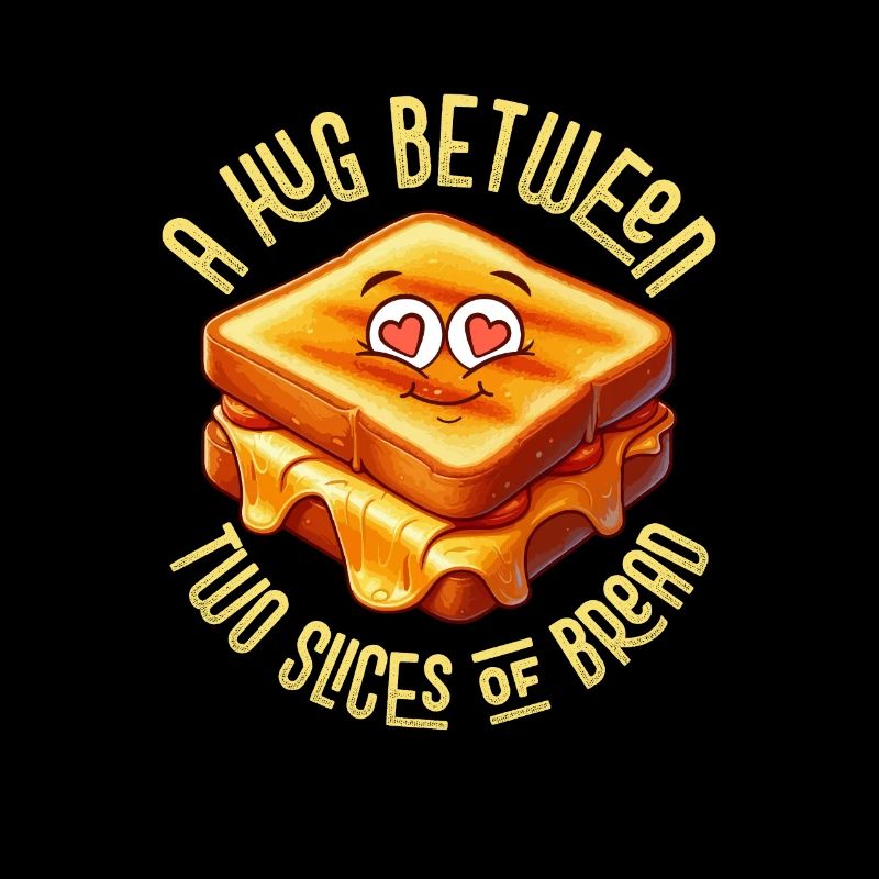 A Hug Between Two Slices Of Bread Grilled Cheese S