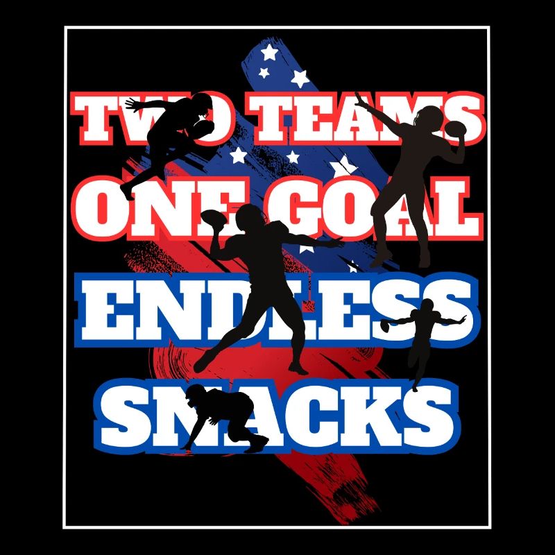Two Teams One Goal Endless Snacks