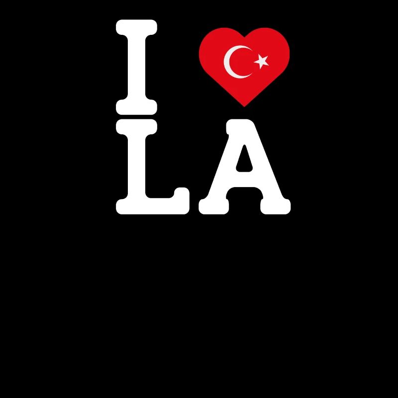 J’aime LA Cool Wrong Flag Turkish Lover America