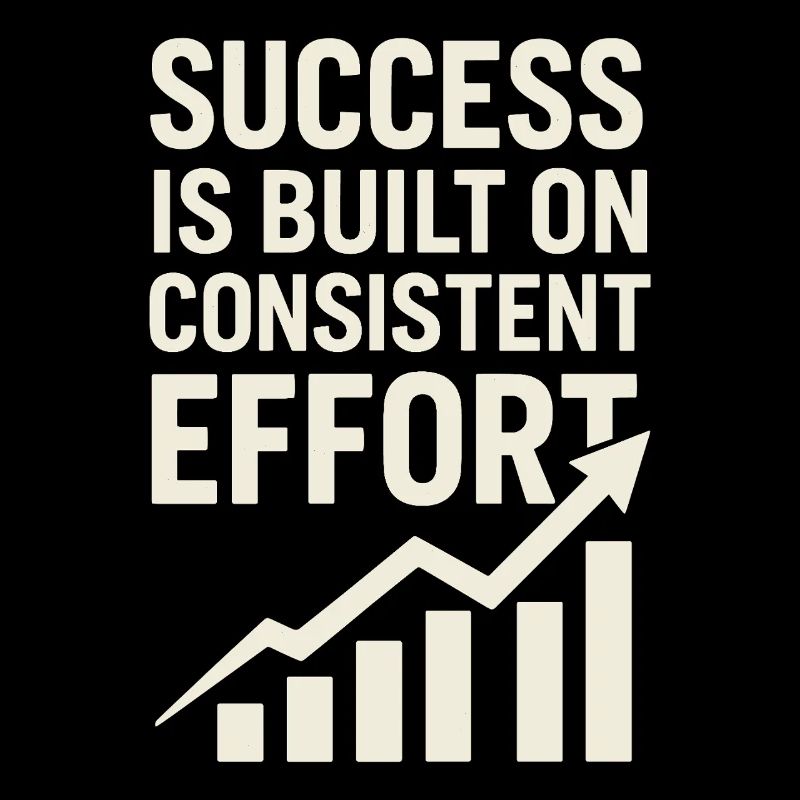 Success comes from constant effort -