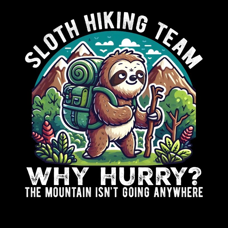Sloth Hiking Team – Why Hurry