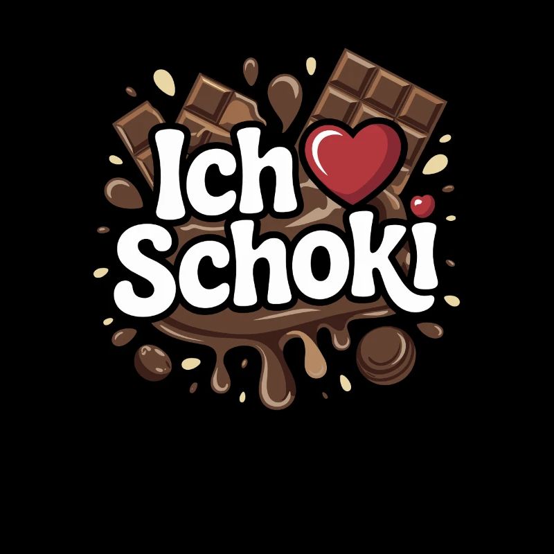 Schoki Ich Liebe Schokolade