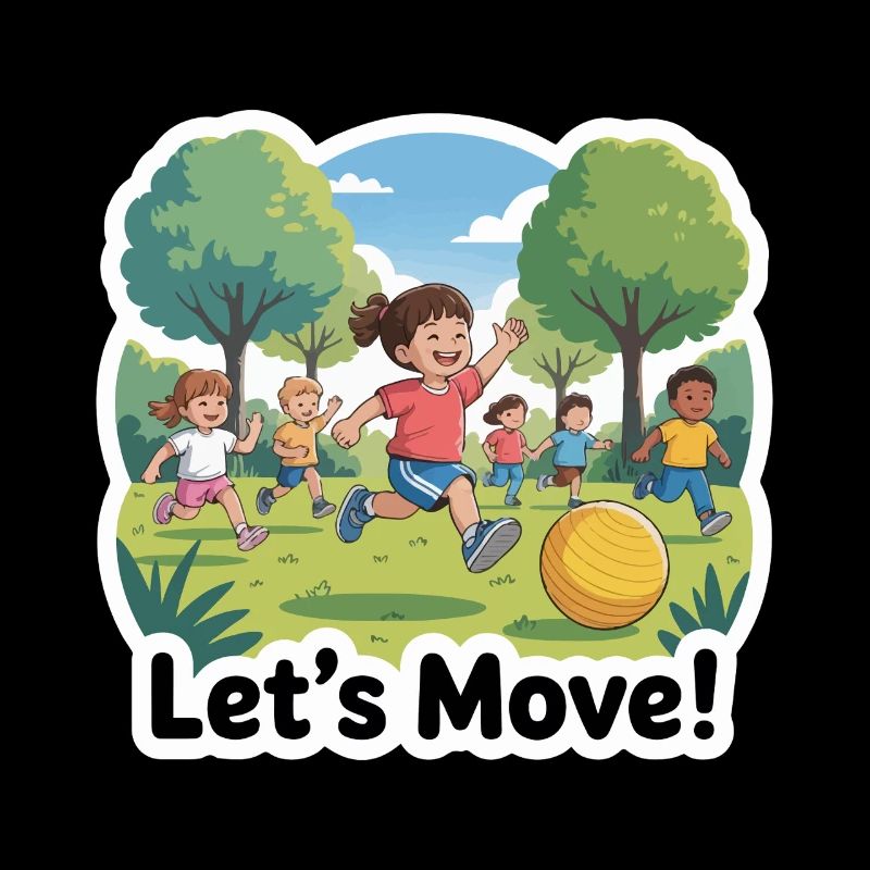 ENFANTS FAISANT DE L’EXERCICE. BOUGEONS