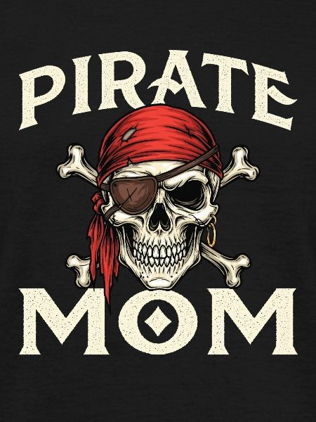 Piratenmutter Freibeuter Mutter
