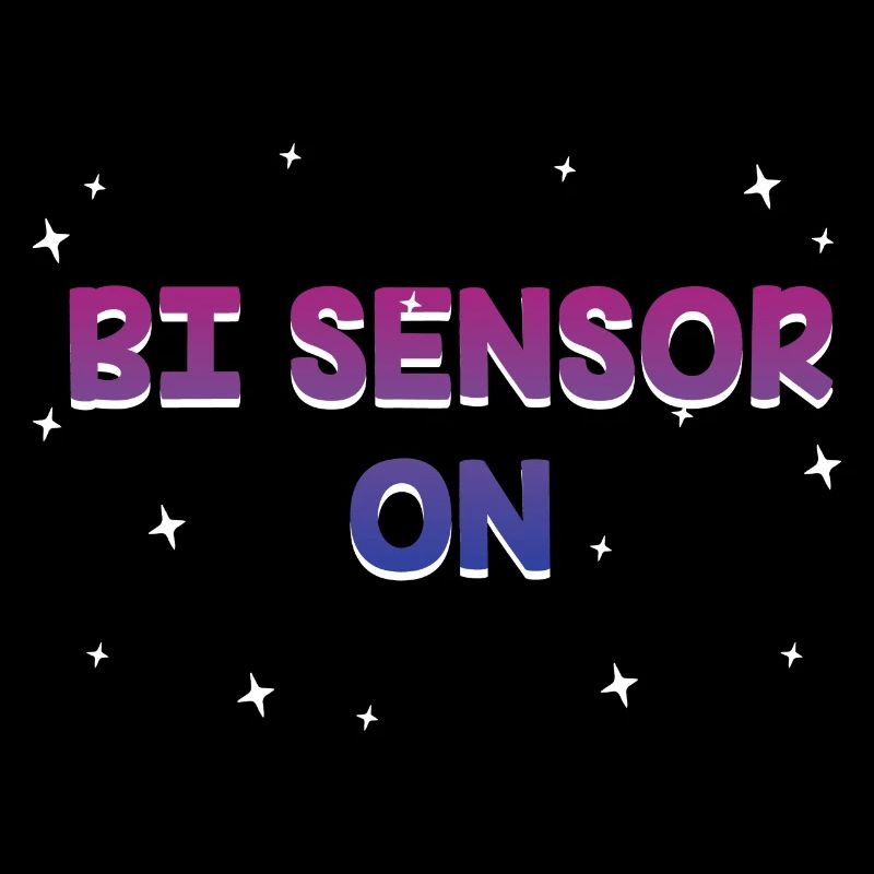 Bi Sensor On Bisexual Funny Bi Pride Humor LGBTQ