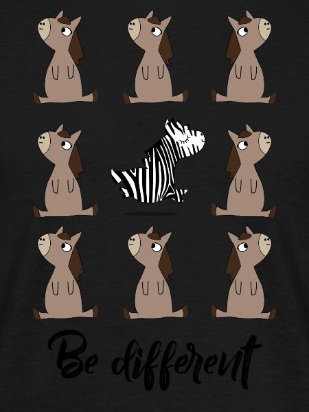 Be different