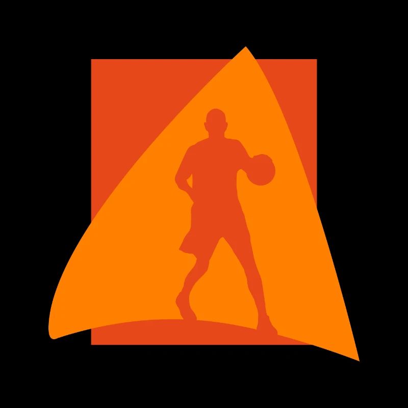 Basketball Player Rebounding