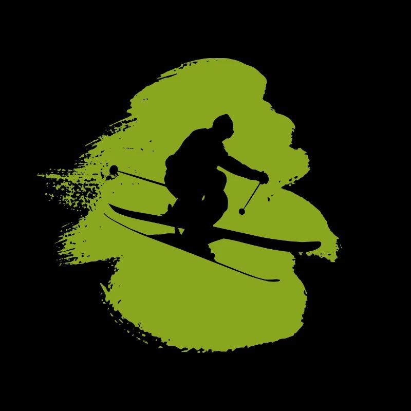 Skier Skiing Skiing