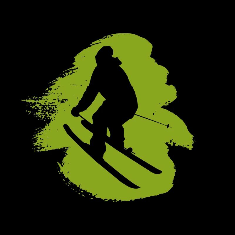 Skier Skiing Skiing