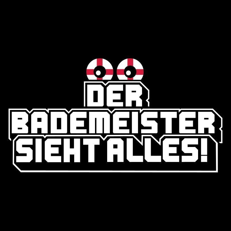 De badmeester ziet alles