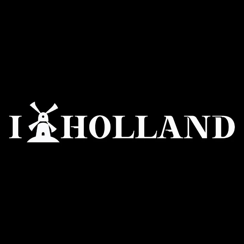 I LOVE HOLLAND Gift Idea Windmill Netherlands