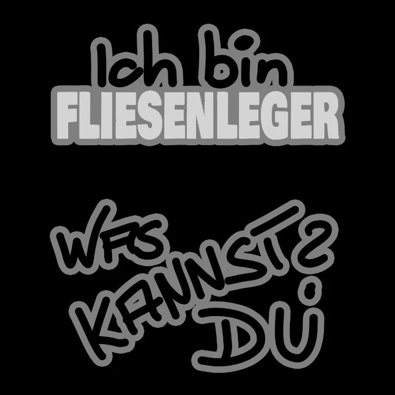 Ich bin Fliesenleger