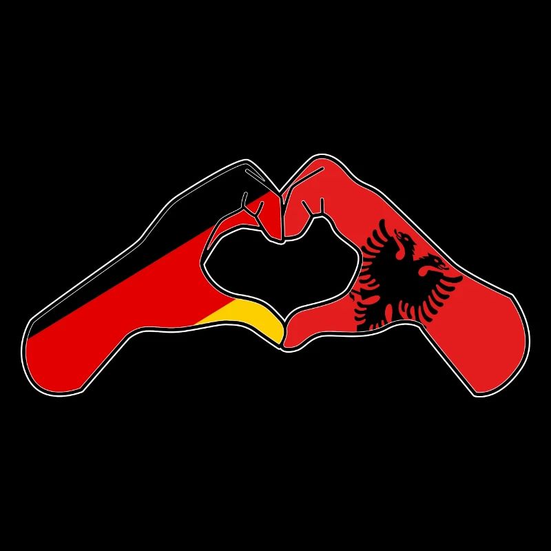 Drapeau albanais Aigle albanais Shqiponja