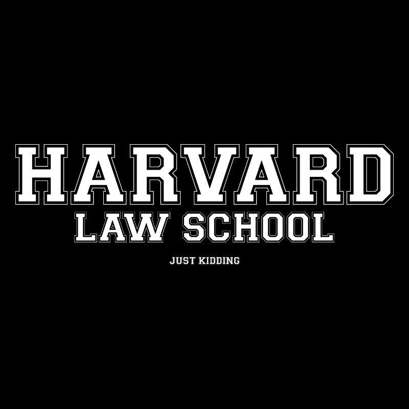 Harvard Law School - nur ein Scherz