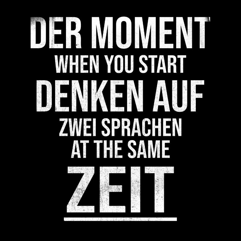 the moment think in two languages