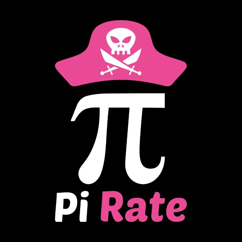 Pi rate Pi day 14.03. Mathematics Circular Number Pi