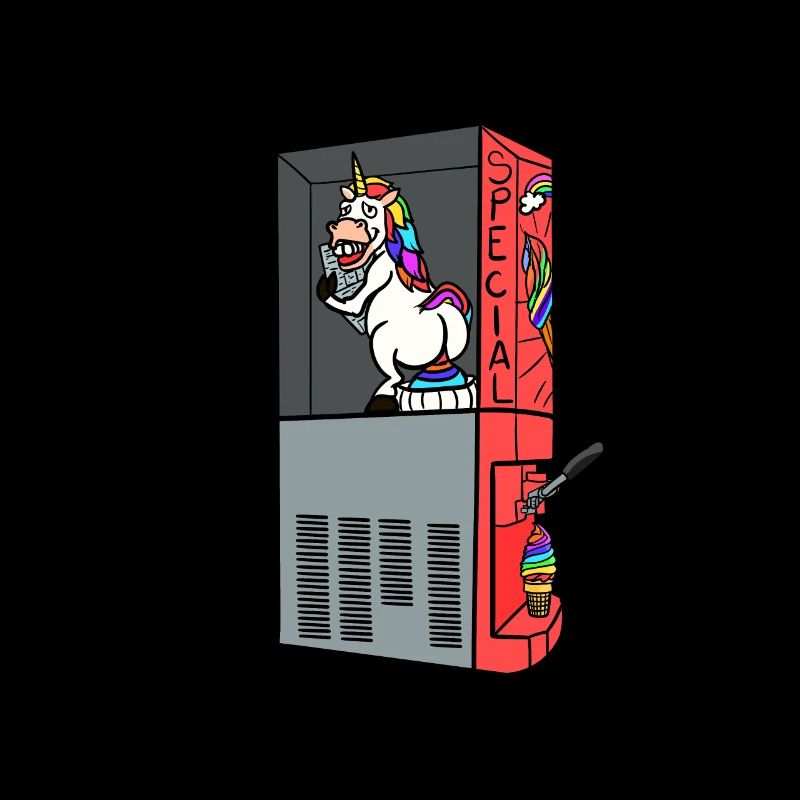 Einhorn Ice Cream Softeis Einhörner Geschenk