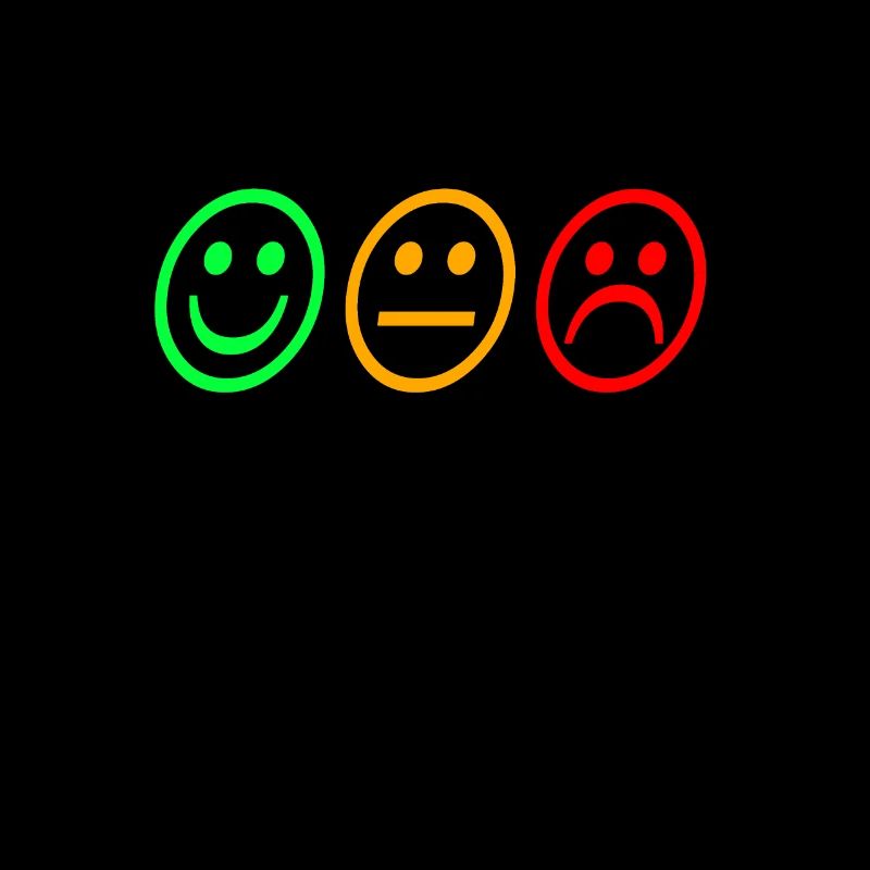 Drei Smilies