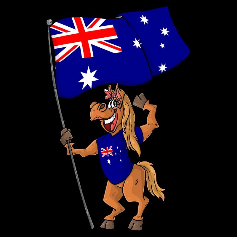 Australier Fan Pferd