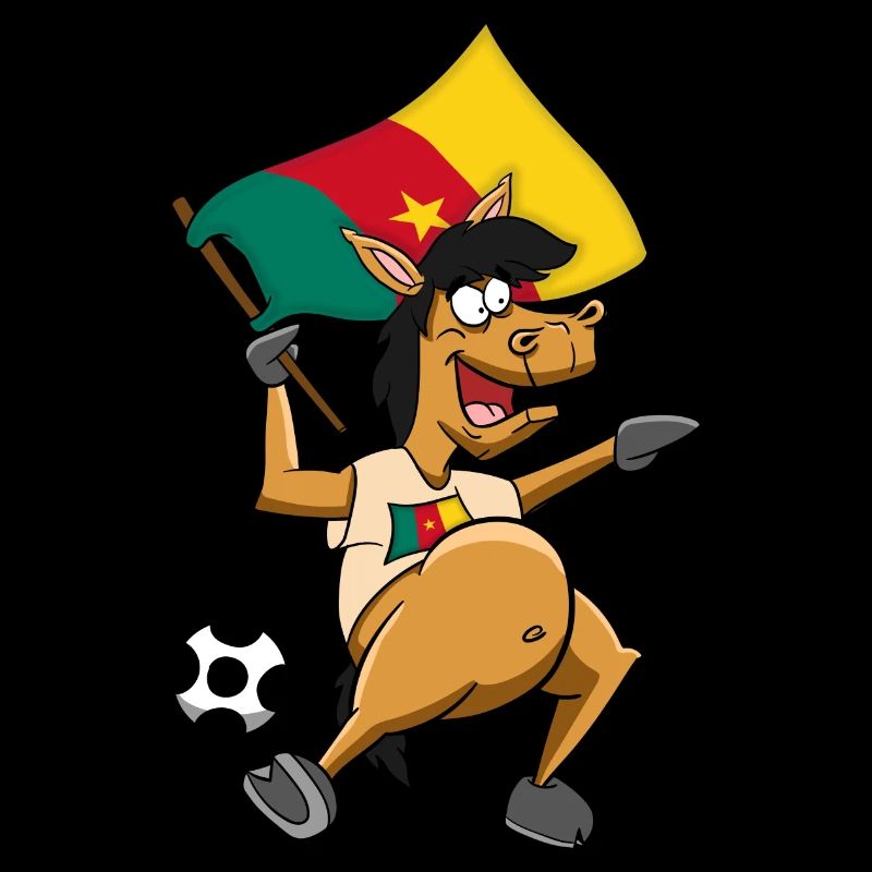Fan Pferd Kamerun