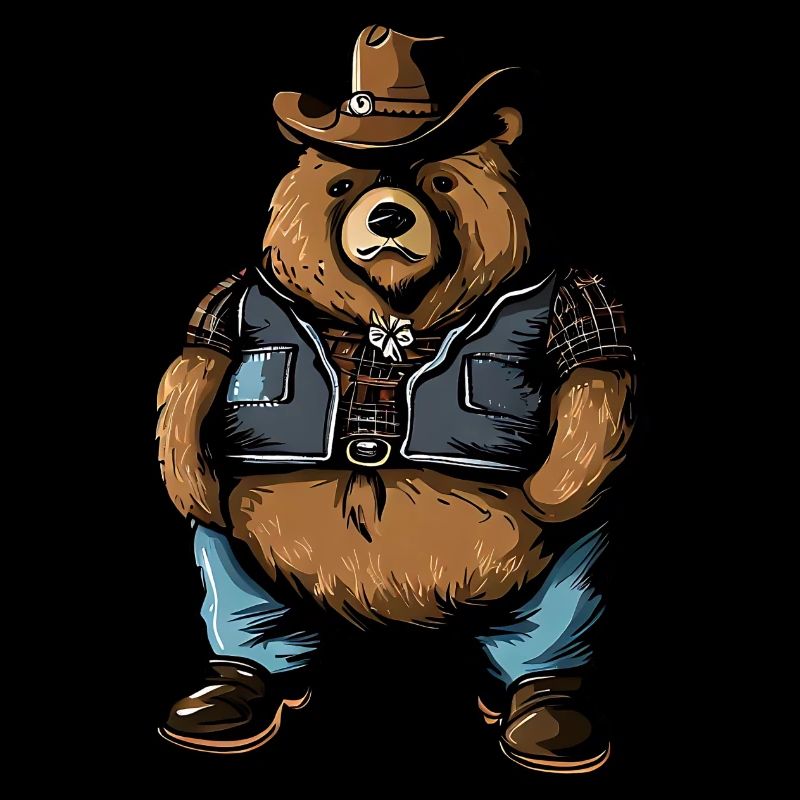 Fat Cowboy Bear
