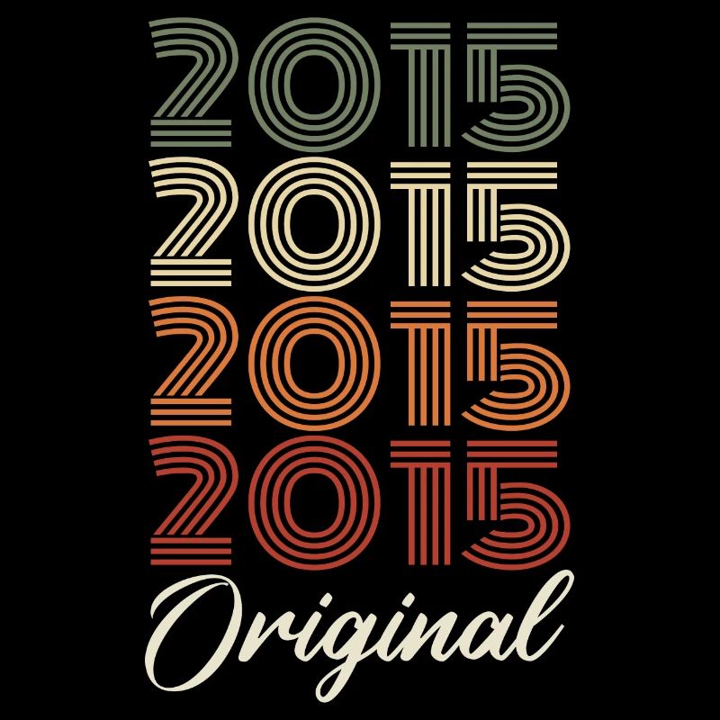 2015 Original Vintage Geburtstagsgeschenk 2015