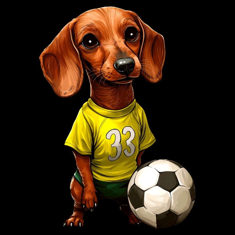 Fussball Dackel