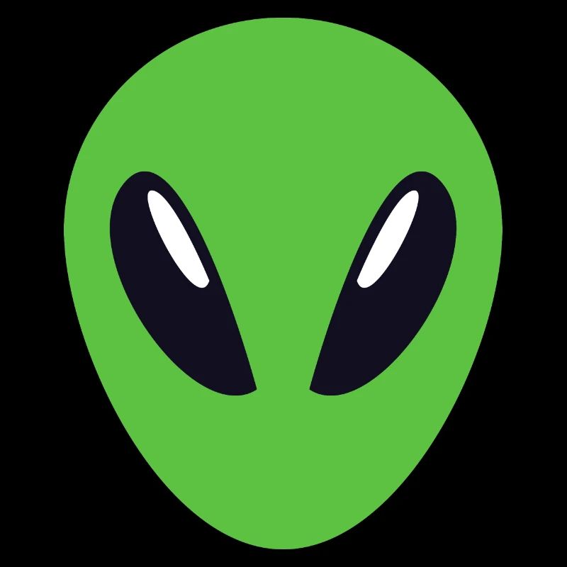 Extraterrestre vert mignon