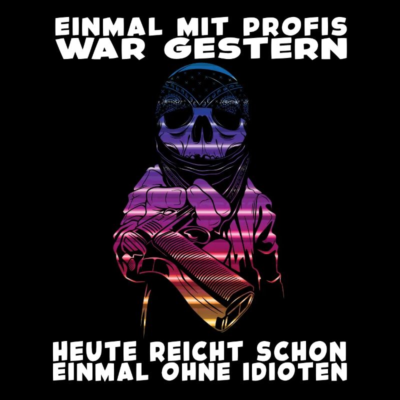 einmal mit profis war gestern - Gaming T-Shirt