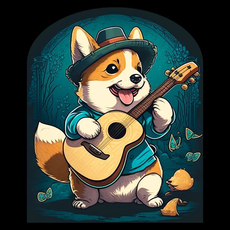Corgi Bard