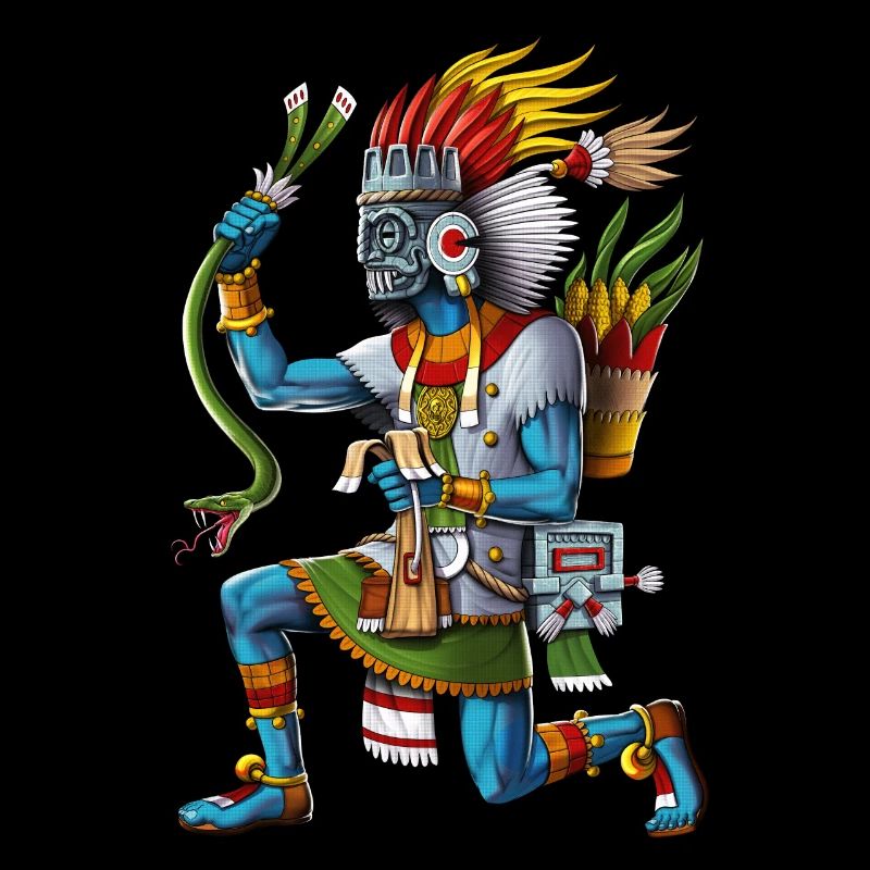 Ancient Aztec God Tlaloc