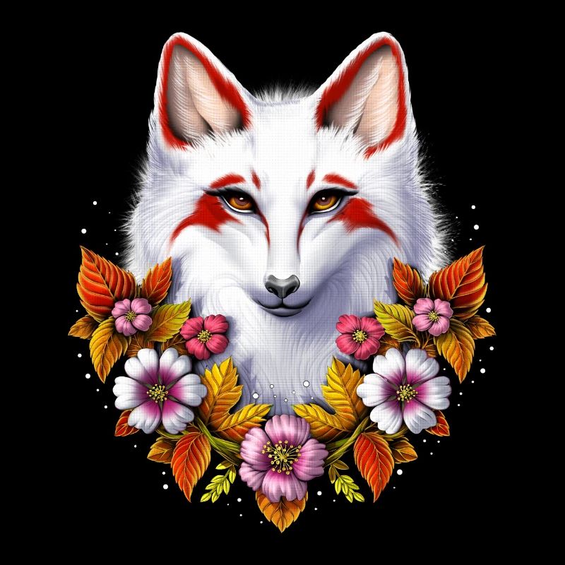 Japanese Kitsune Fox