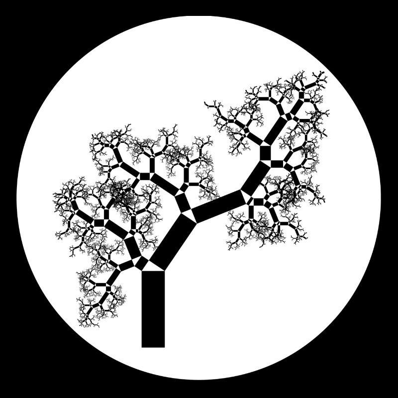 Pythagoras-Baum - Fraktal