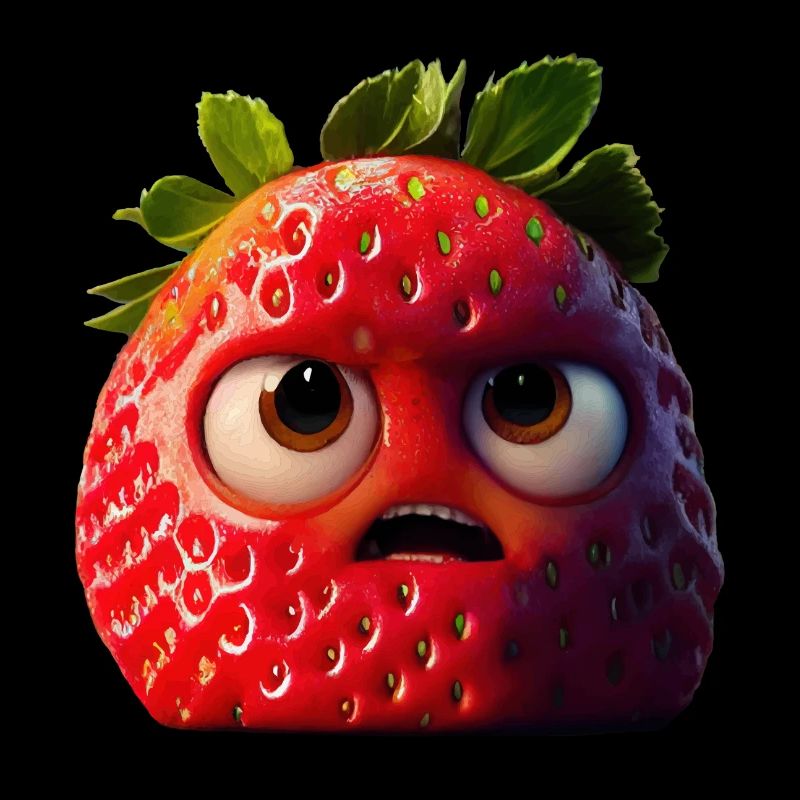Grumpy Strawberry