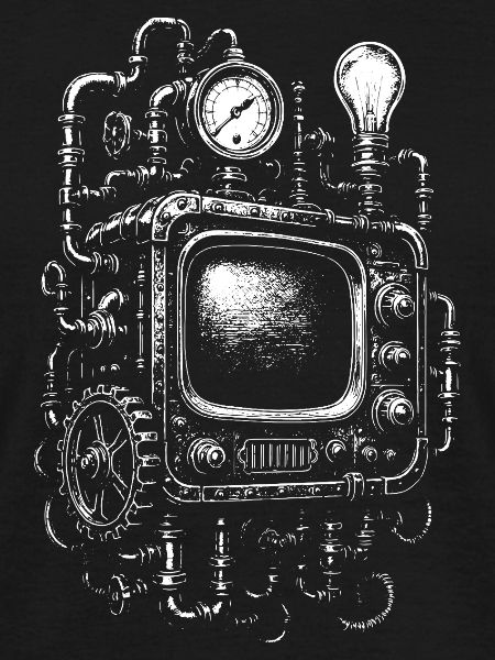 Steampunk Television Engine