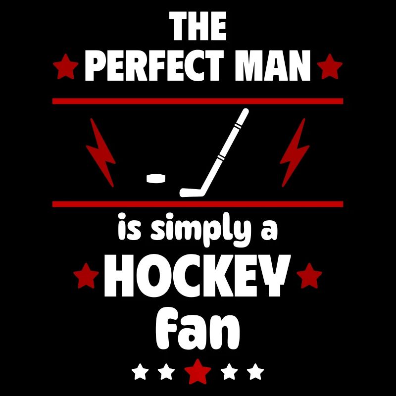 Der perfekte Mann ist einfach ein Hockey-Fan